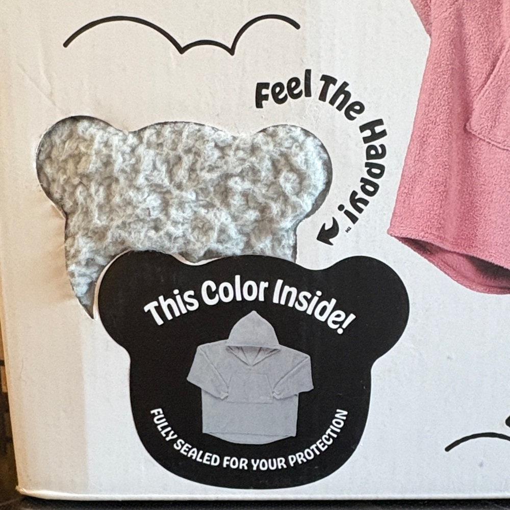 The Comfy Teddy Bear Quarter-Zip Sherpa Blanket - Picture 2 of 4